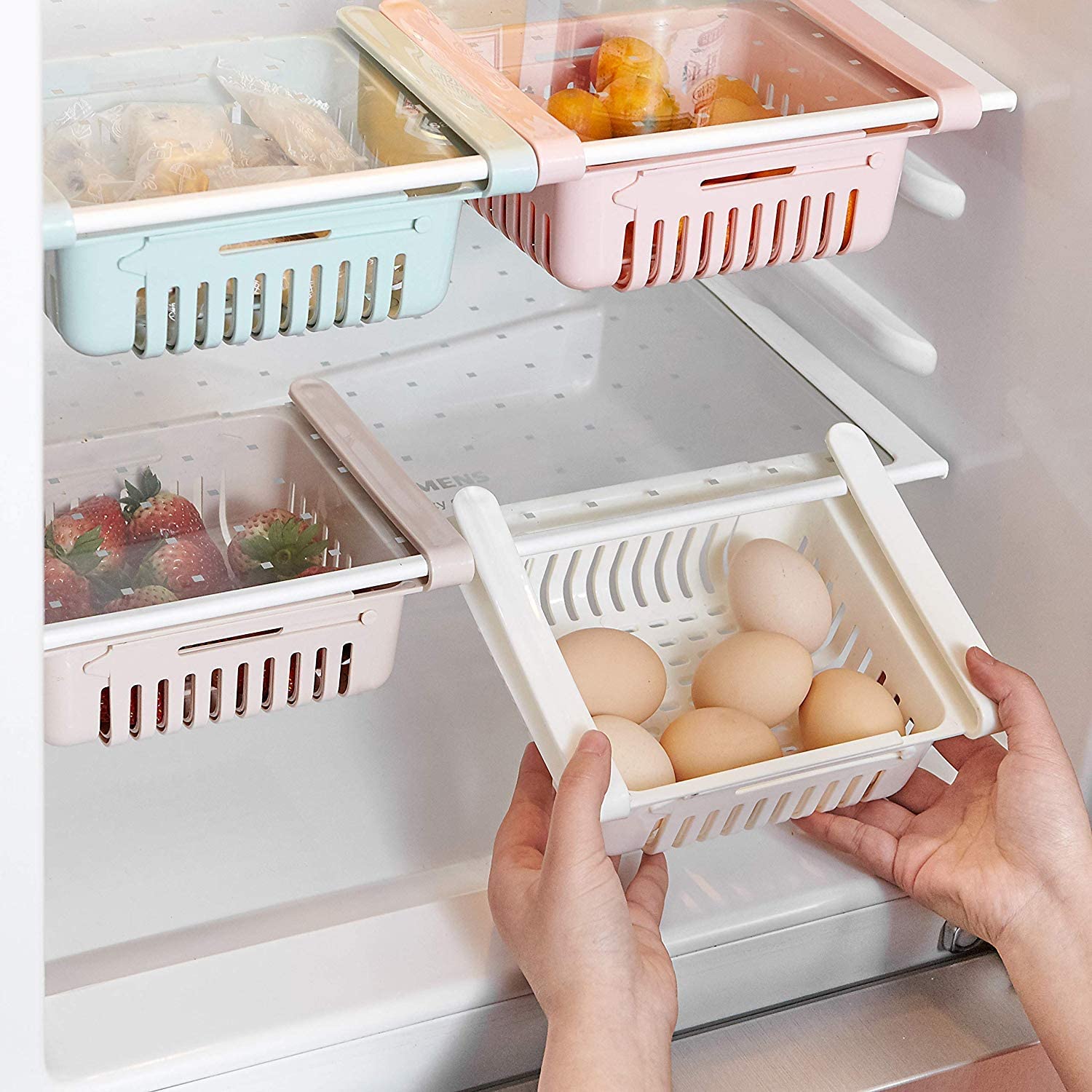 HapiLeap - Organisateur escamotable pour réfrigérateur et congélateur - So  Organised